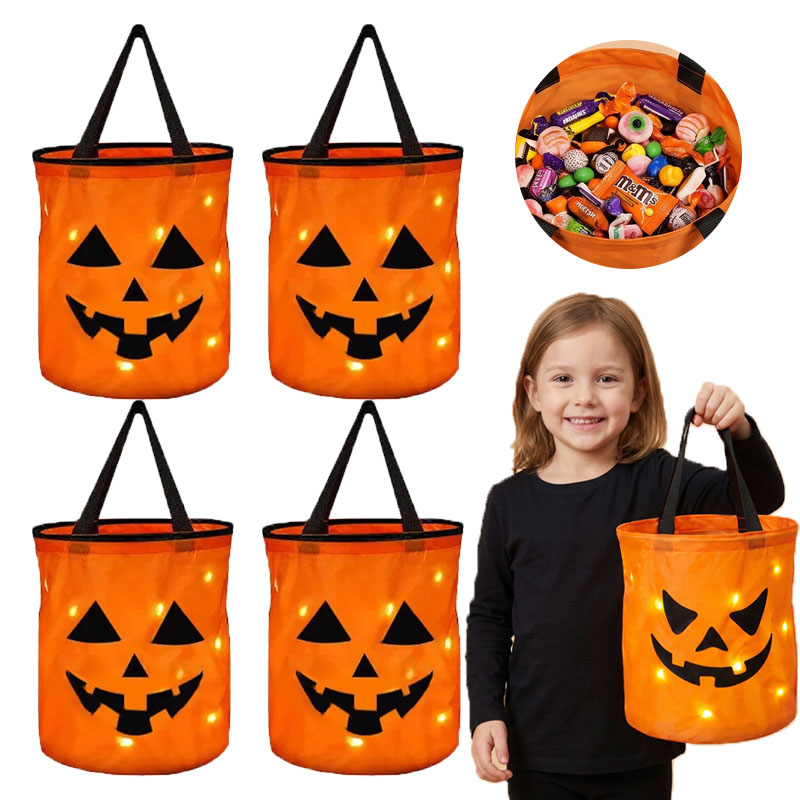 Halloween Pumpkin Decor Led - 1-10 szt. LED Halloweenowa Koszulka z