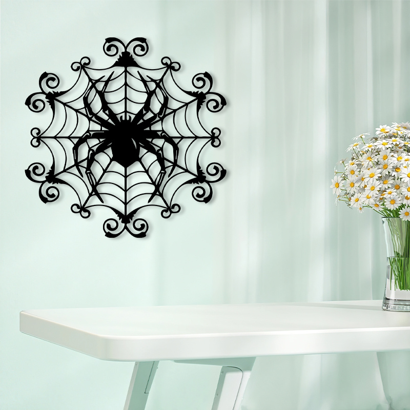 1 Vintage Metalowa Dekoracja Ś – Spider Web Halloween Decoration recenzja i cena