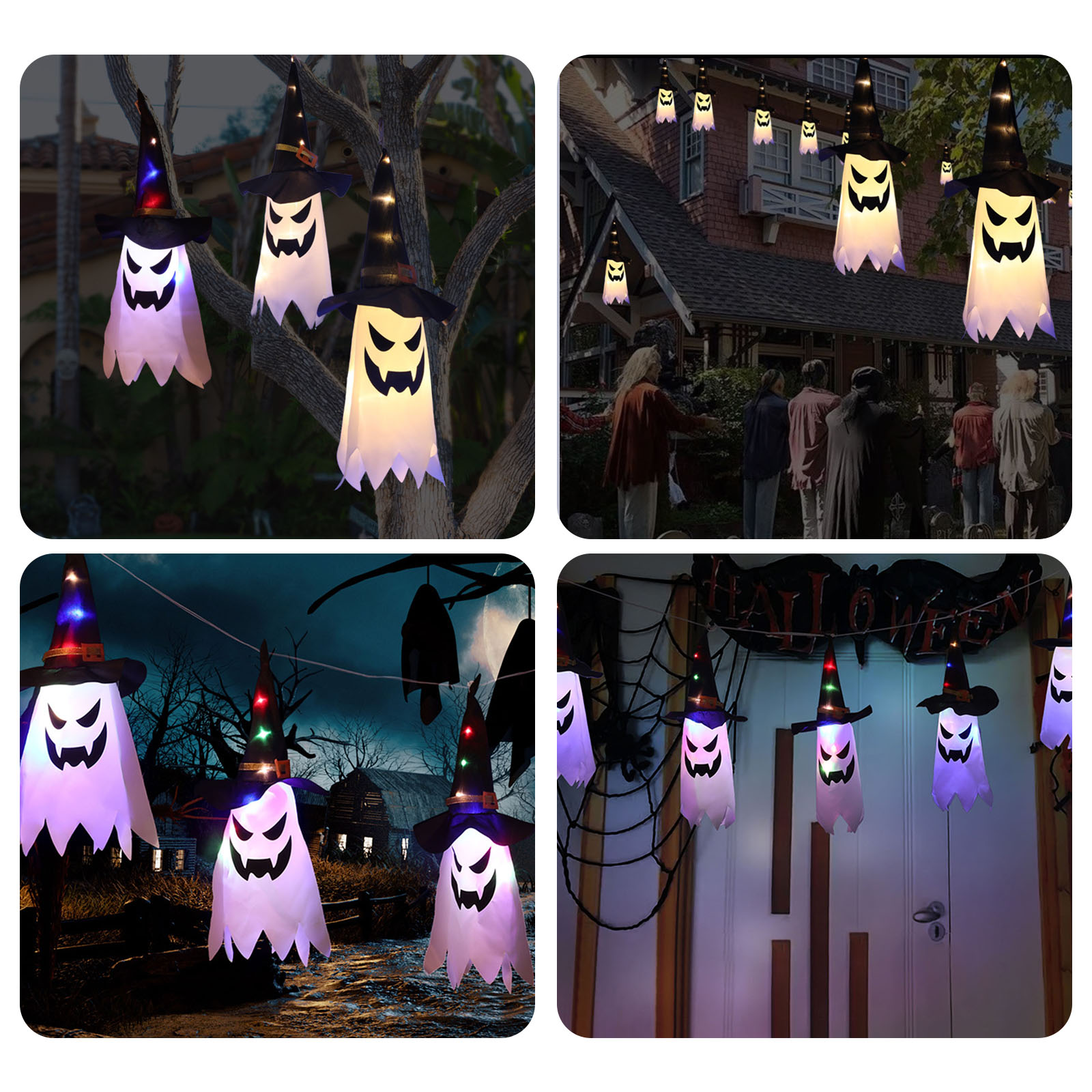 Dekoracyjne lampki na Hallowee – Halloween Led String Lights Orange recenzja i cena