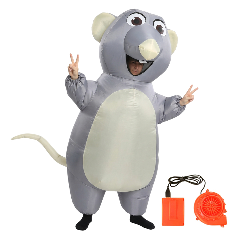 Nadmuchiwany kostium myszy dla – Halloween Costume Kids recenzja i cena