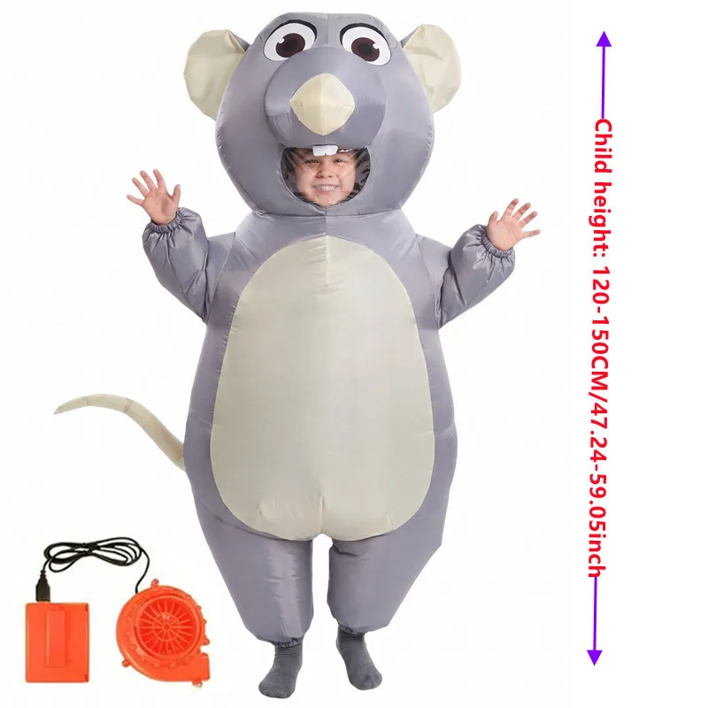 Nadmuchiwany kostium myszy dla – Halloween Costume Kids recenzja i cena