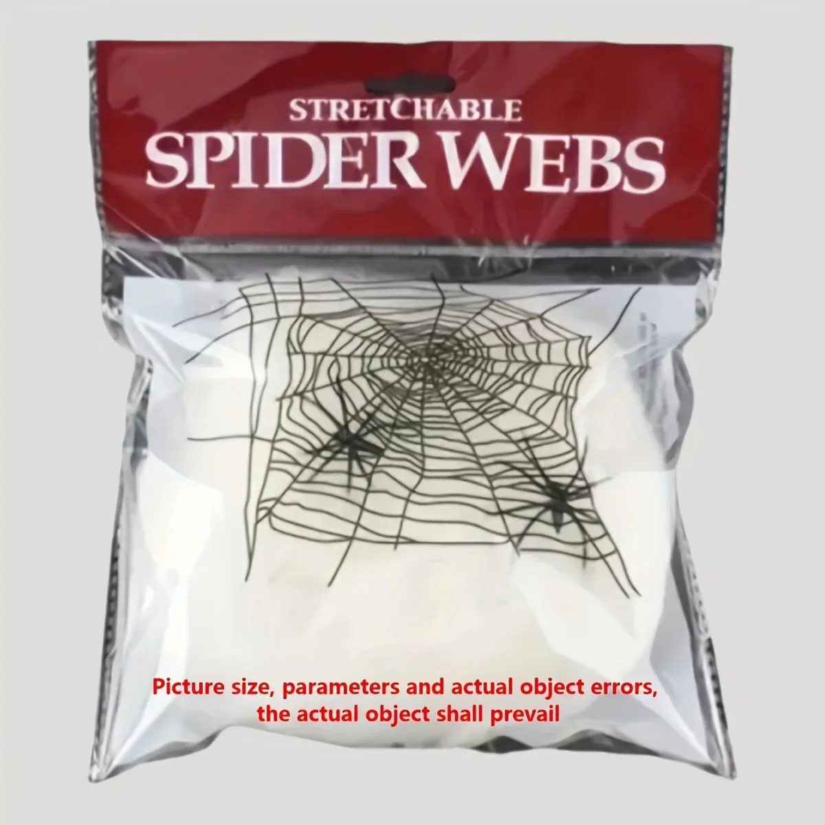 Elastyczne pajęczyny z dwoma p – Spider Web Halloween Decoration recenzja i cena