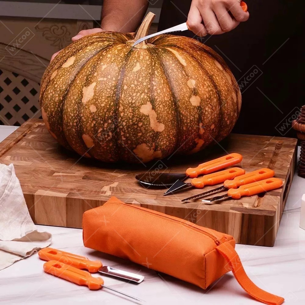 Zestaw narzędzi do rzeźbienia  – Pumpkin Lantern Halloween recenzja i cena