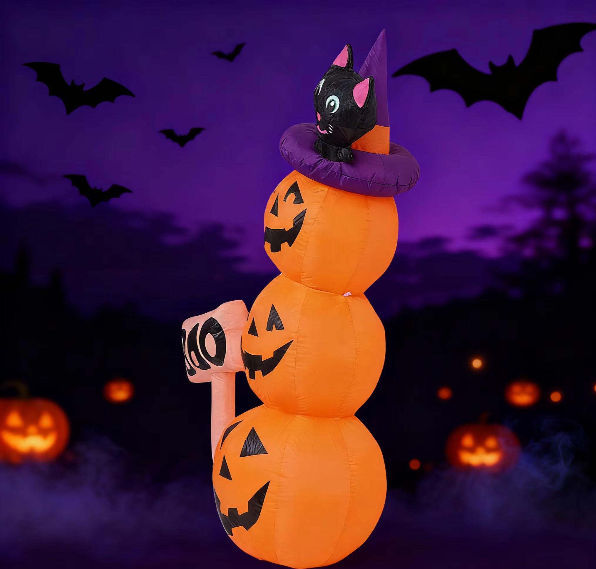 1,6 m (5,2 stopy) Halloweenowa – Halloween Pumpkin Decor Led recenzja i cena