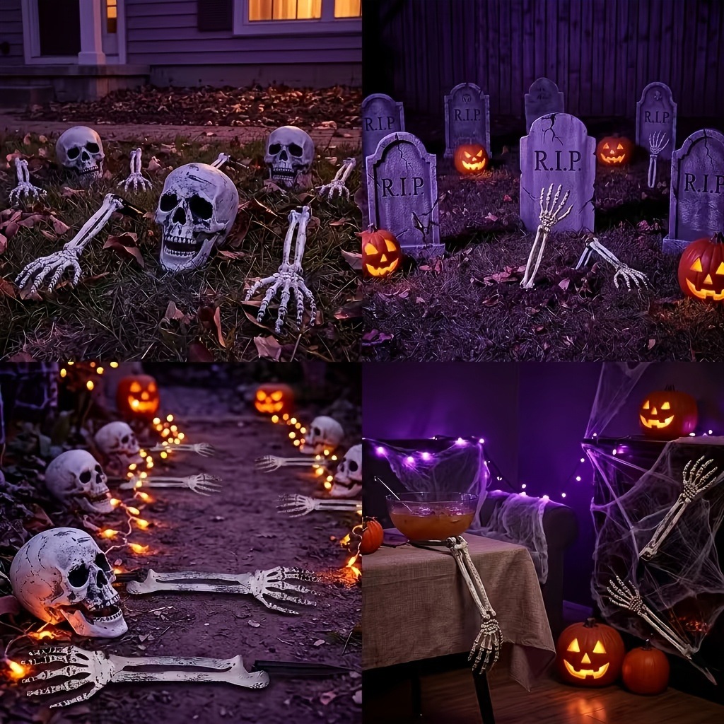 3-częściowy zestaw dekoracji n – Halloween Skeleton Decoration recenzja i cena