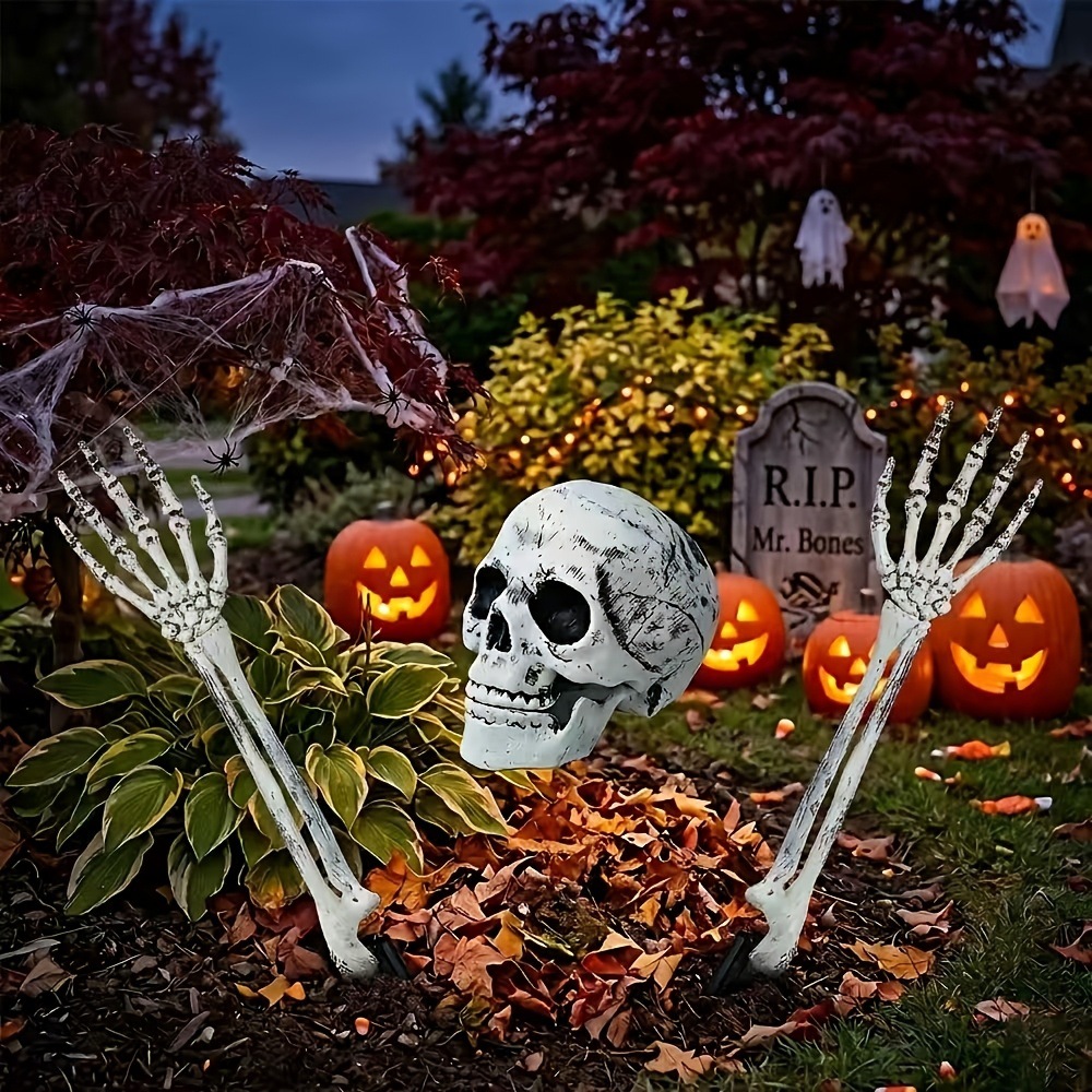 3-częściowy zestaw dekoracji n – Halloween Skeleton Decoration recenzja i cena