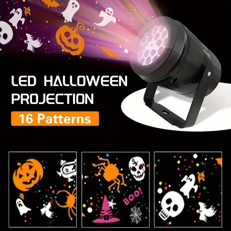 Projektor LED na Halloween, de – Pumpkin Lantern Halloween recenzja i cena
