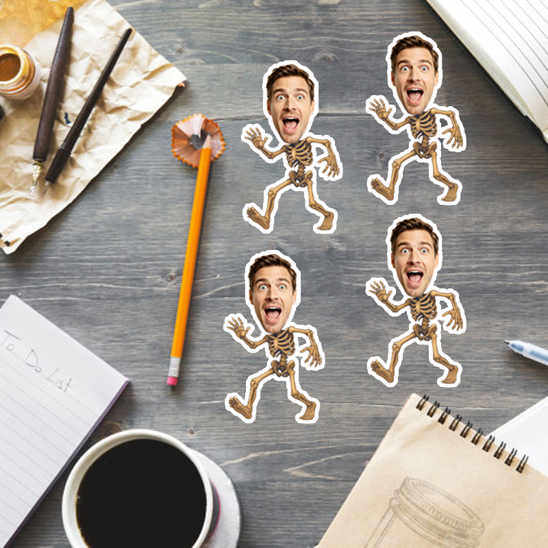 20/30 szt. Personalizowane nak – Halloween Skeleton Decoration recenzja i cena