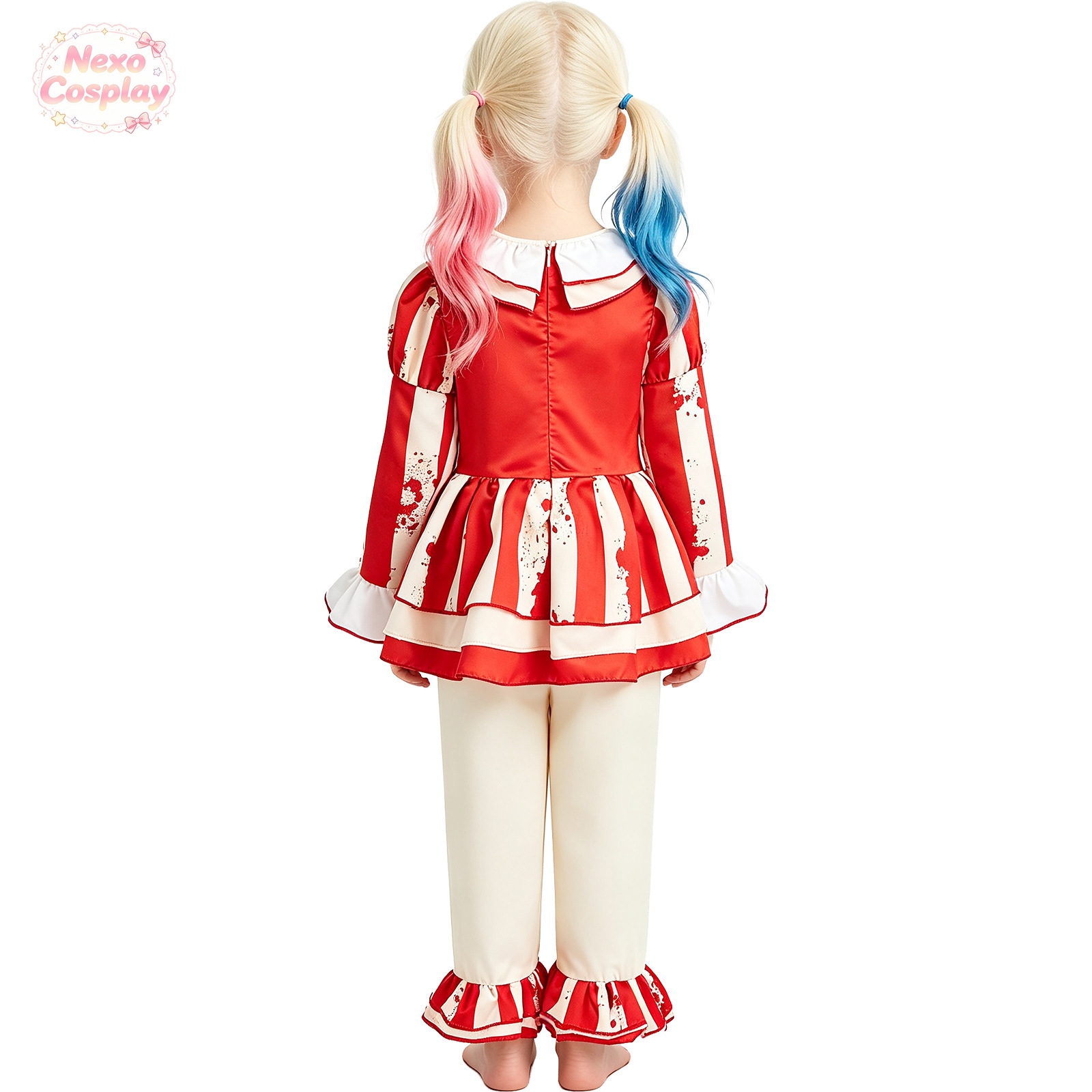Dziecięcy czerwono-biały strój – Halloween Costume Kids recenzja i cena