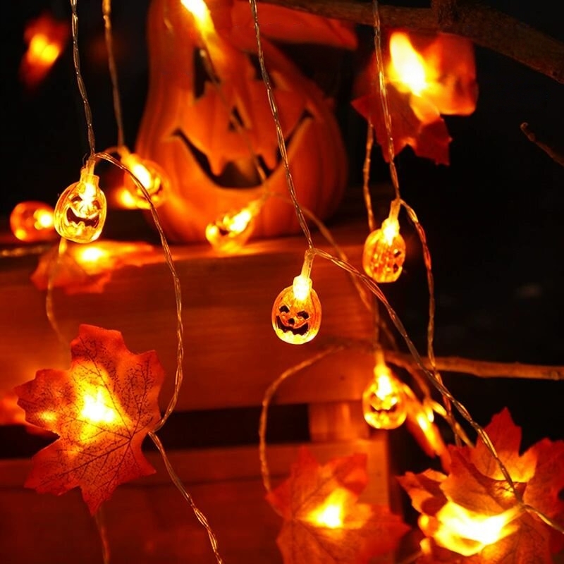 1 szt. 150cm/300cm Halloweenow – Halloween Led String Lights Orange recenzja i cena