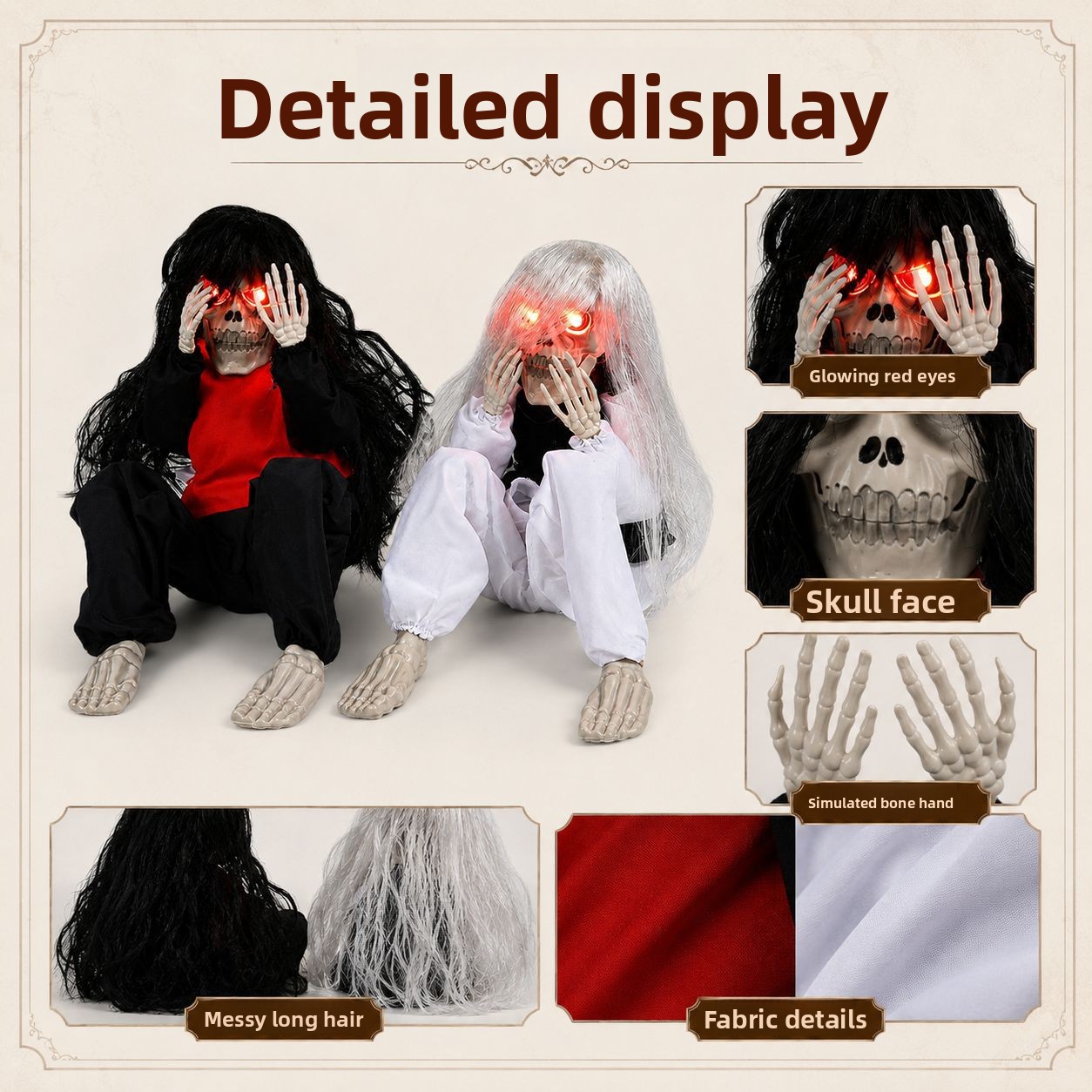 Ozdoba na Halloween do ogrodu, – Halloween Skeleton Decoration recenzja i cena