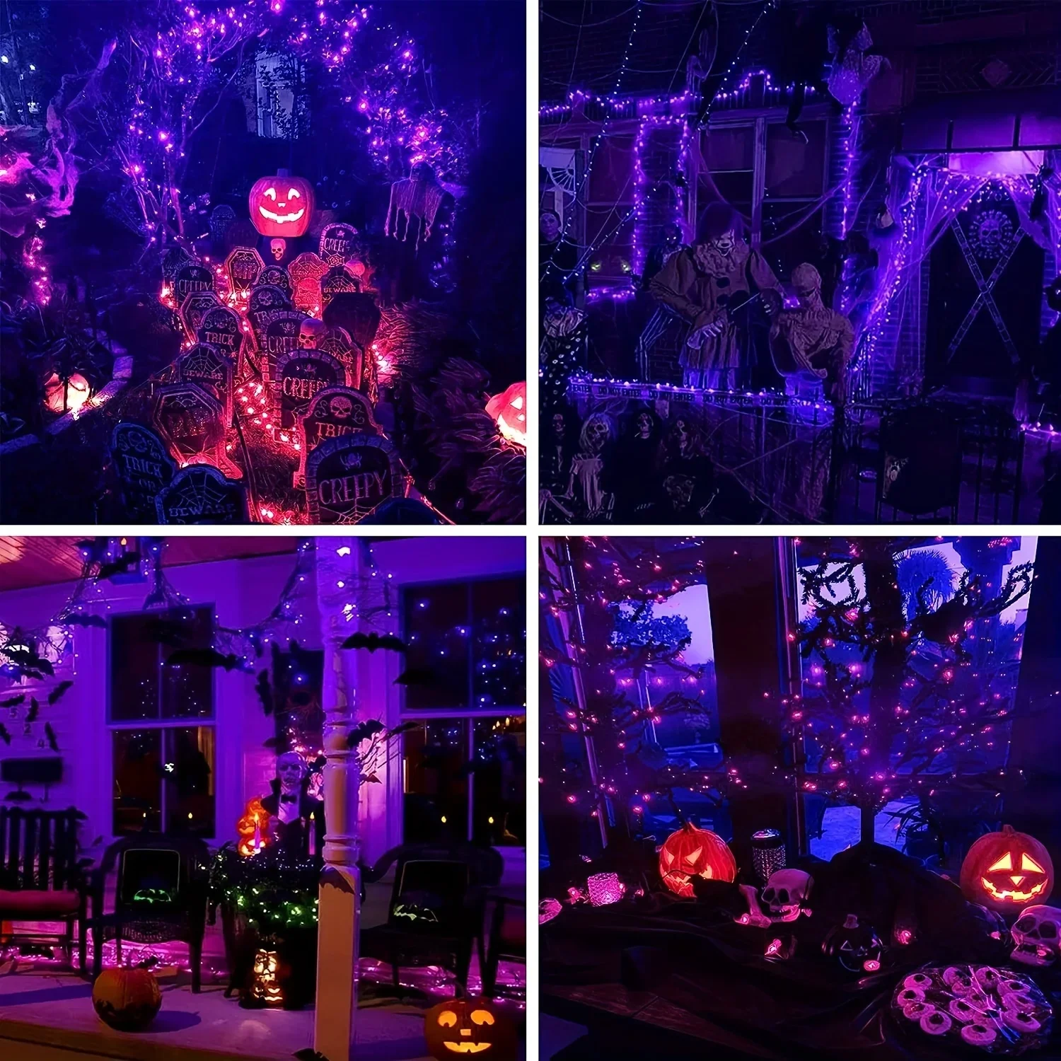 10-120M girlandy świetlne z dr – Halloween Led String Lights Orange recenzja i cena