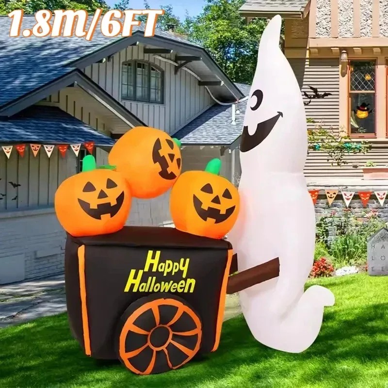 Dekoracje Halloweenowe na Zewn – Halloween Pumpkin Decor Led recenzja i cena