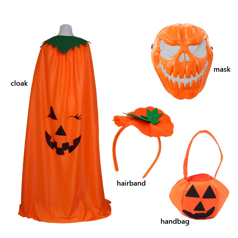 Zestaw kostiumu dyni na Hallow – Pumpkin Lantern Halloween recenzja i cena