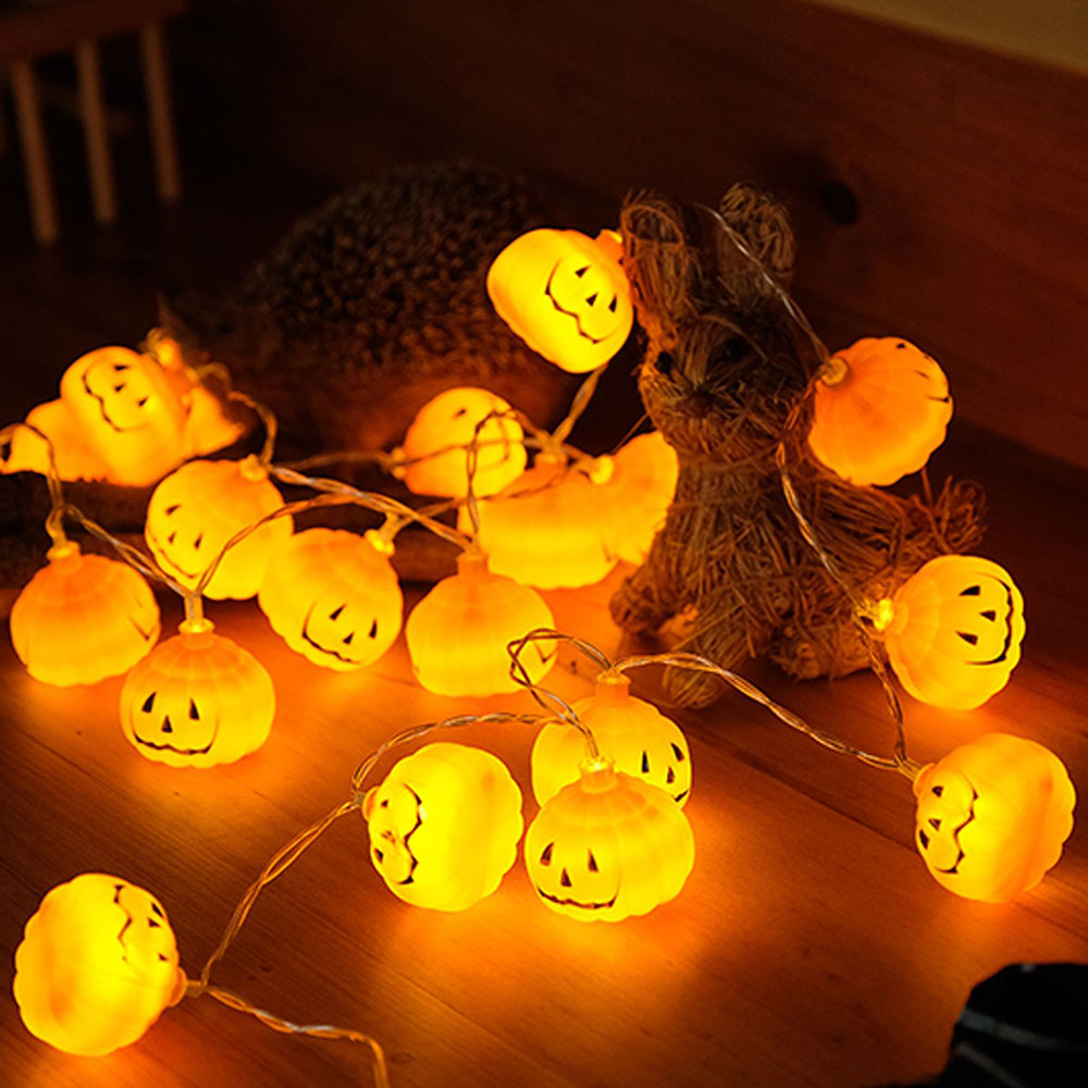 Halloween 3D dynia łańcuchy św – Halloween Led String Lights Orange recenzja i cena