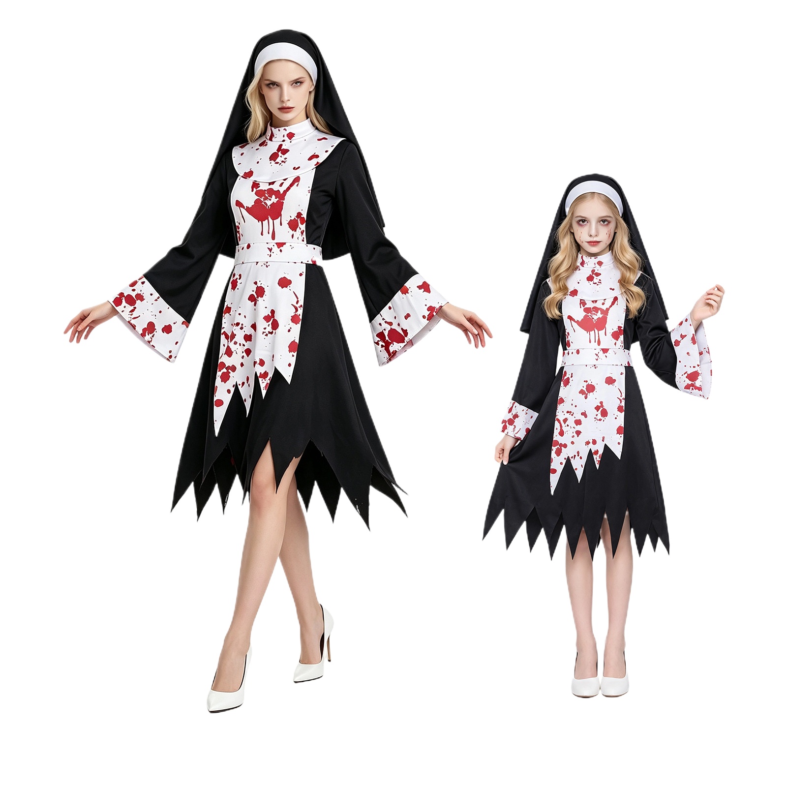 Damski i dziecięcy straszny ko – Halloween Costume Kids recenzja i cena