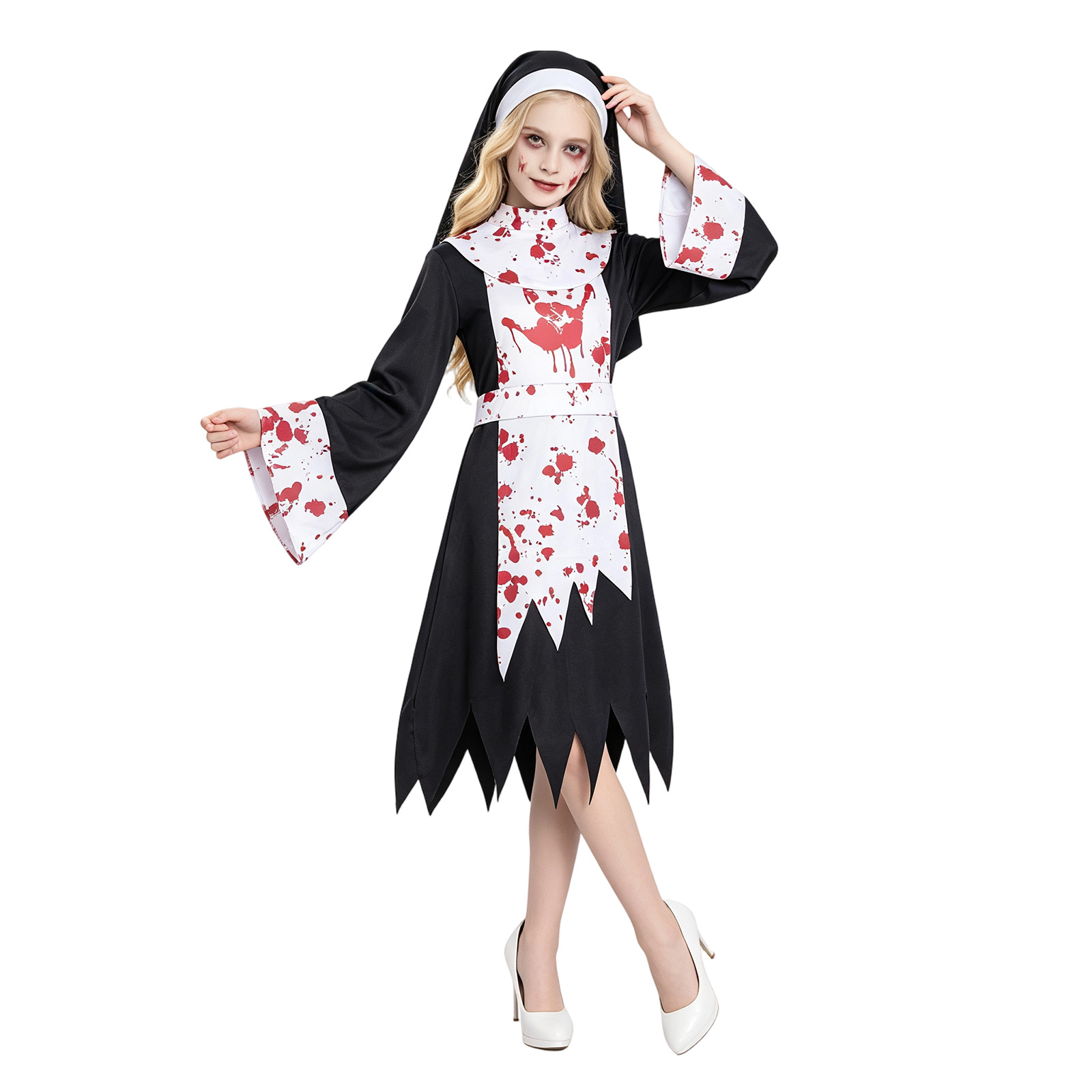 Damski i dziecięcy straszny ko – Halloween Costume Kids recenzja i cena