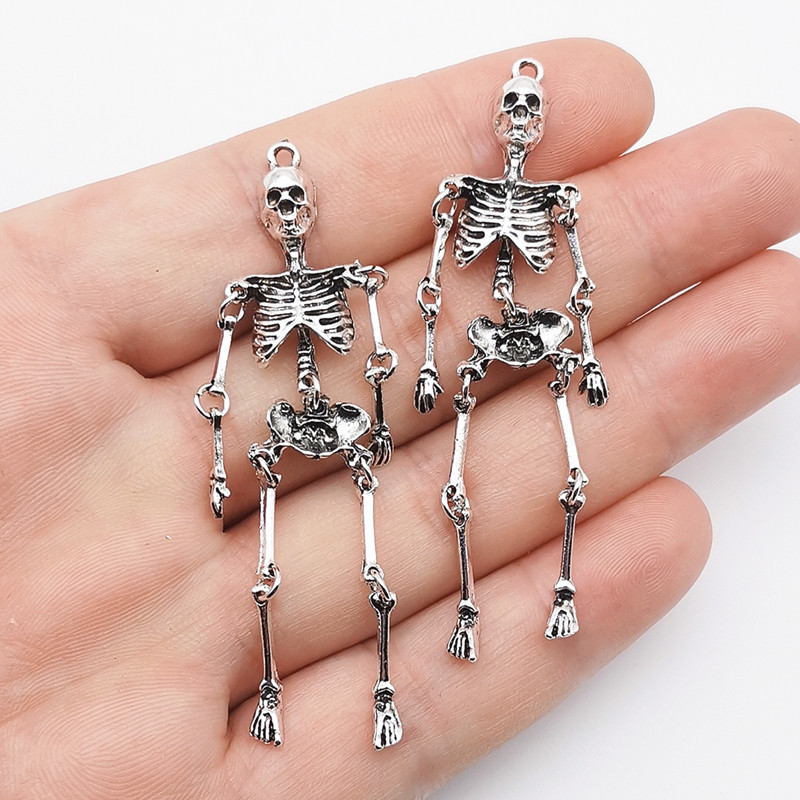 2/5/10 SZT. Retro Czaszka Szki – Halloween Skeleton Decoration recenzja i cena