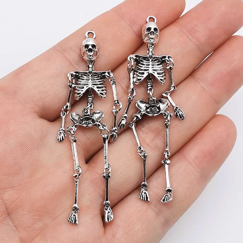 2/5/10 SZT. Retro Czaszka Szki – Halloween Skeleton Decoration recenzja i cena