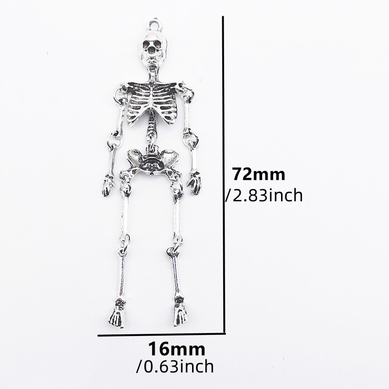 2/5/10 SZT. Retro Czaszka Szki – Halloween Skeleton Decoration recenzja i cena