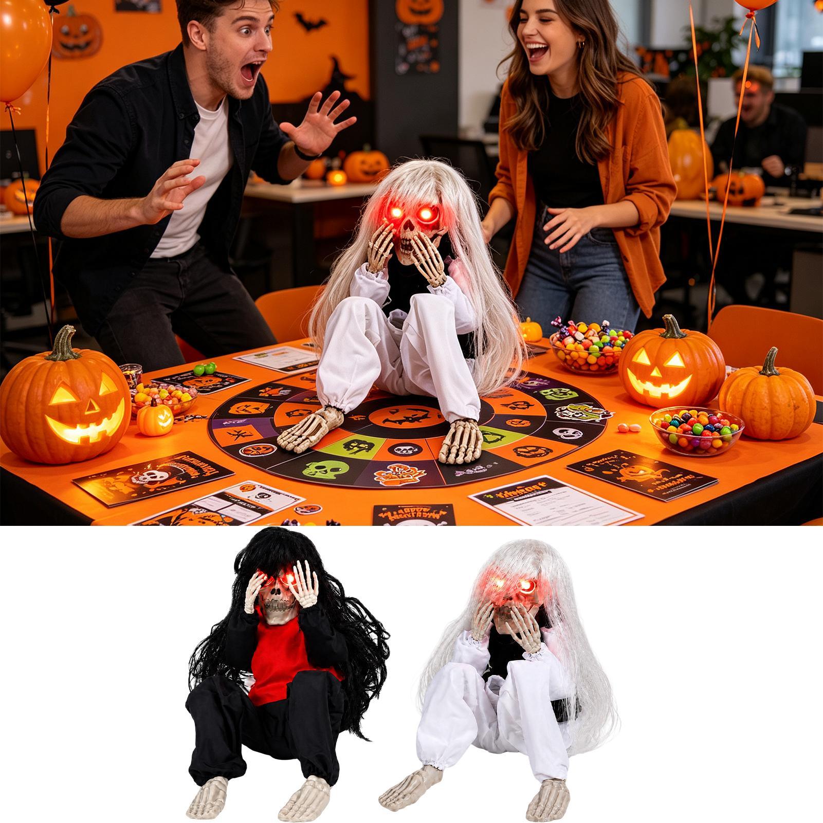 Szkielet na Halloween, długowł – Halloween Skeleton Decoration recenzja i cena