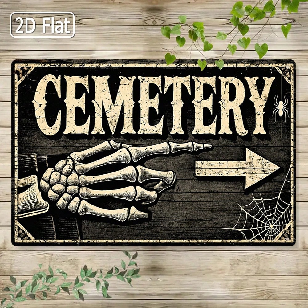 1 sztuka – płaska, dwuwymiarow – Halloween Skeleton Decoration recenzja i cena
