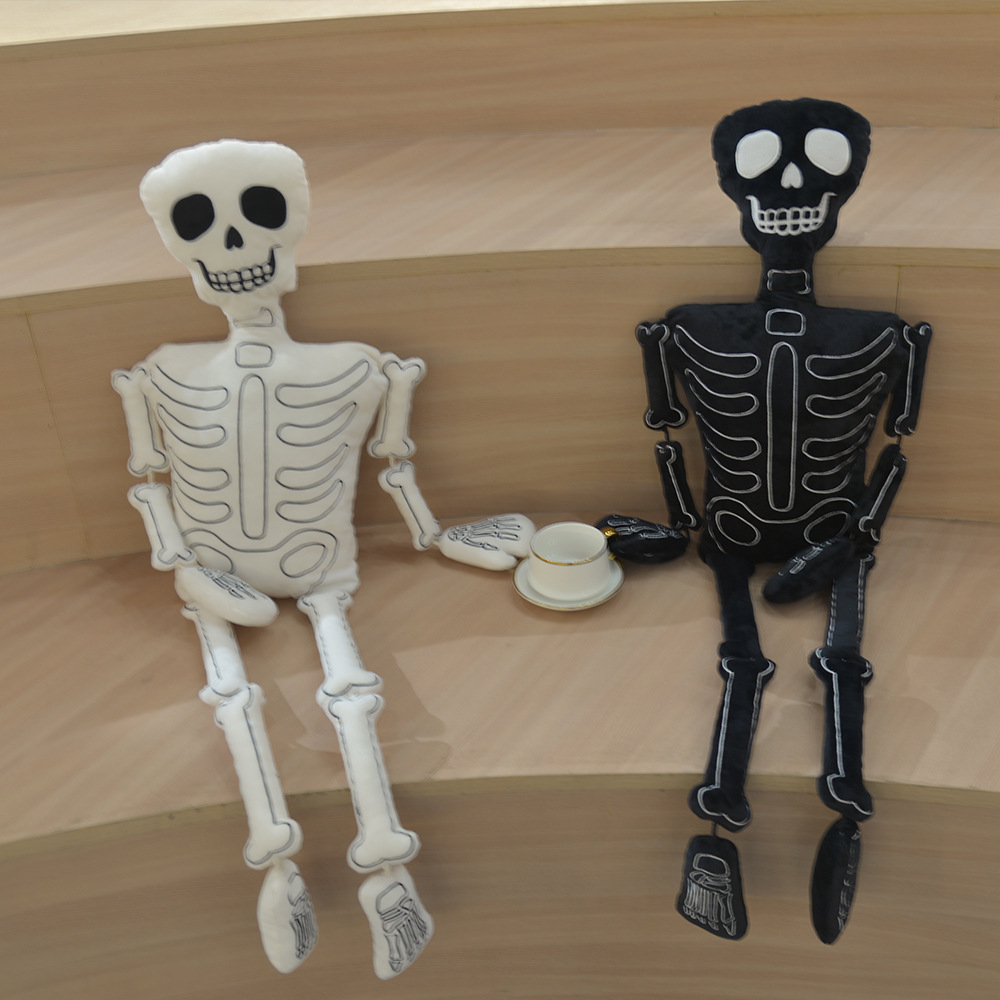 Pluszowa lalka szkielet na Hal – Halloween Skeleton Decoration recenzja i cena