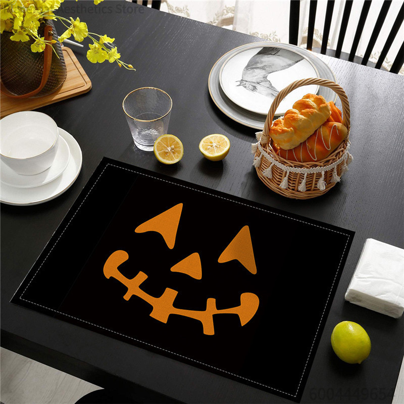Mata ociekowa z nadrukiem dyni – Spider Web Halloween Decoration recenzja i cena