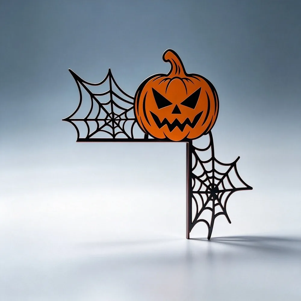 CIFBUY Halloweenowa metalowa d – Spider Web Halloween Decoration recenzja i cena