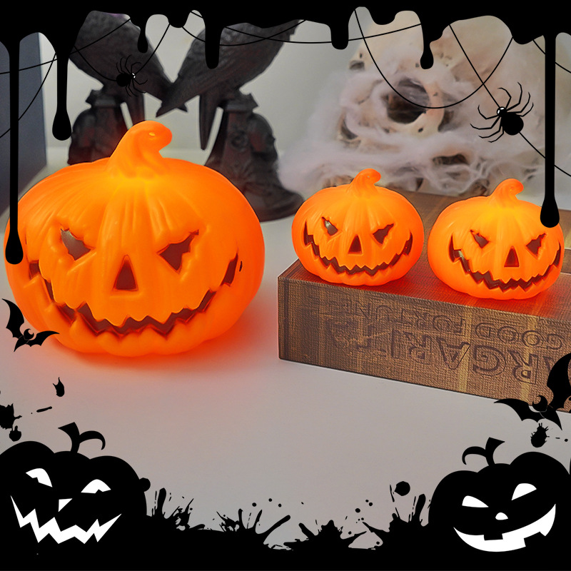 Lampki LED w kształcie dyni na – Halloween Pumpkin Decor Led recenzja i cena