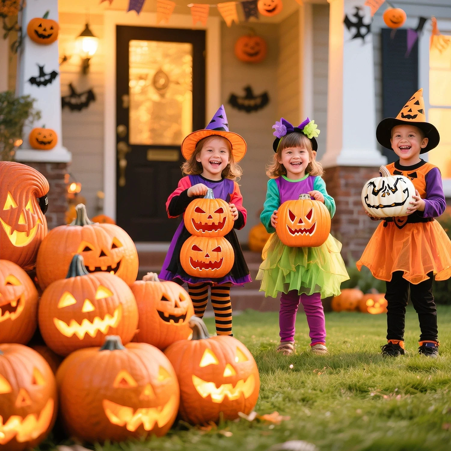 Trójwarstwowa świecąca dynia L – Halloween Pumpkin Decor Led recenzja i cena